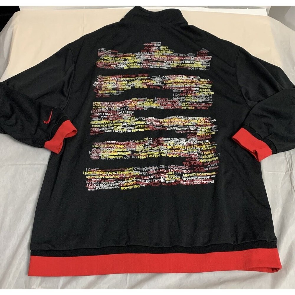 Vintage Nike LB23 Lebron MJ Fairfax Zip Jacket Large Mens retro Deadstock